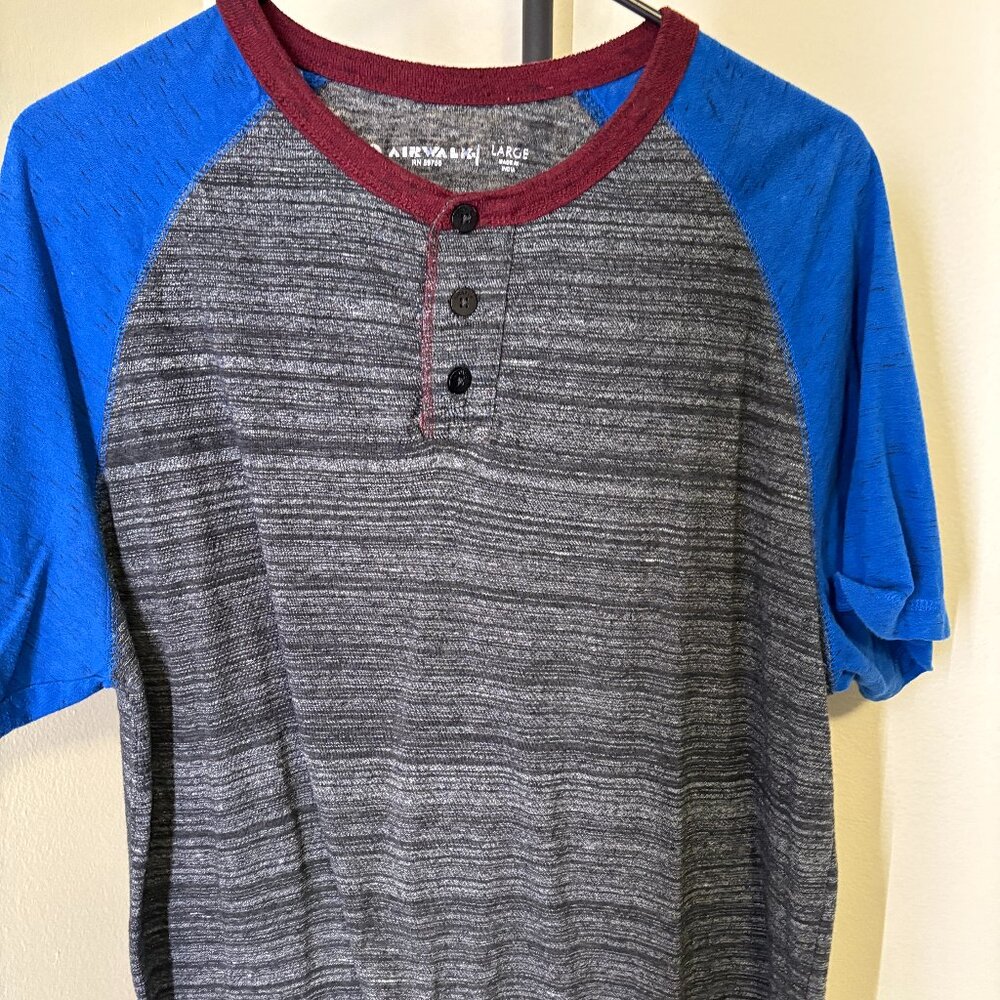 Airwalk Henley heathered grey soft medium